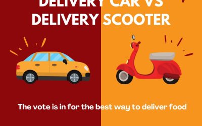 Revving Up Efficiency: Why Scooters Outperform Cars in Food Delivery