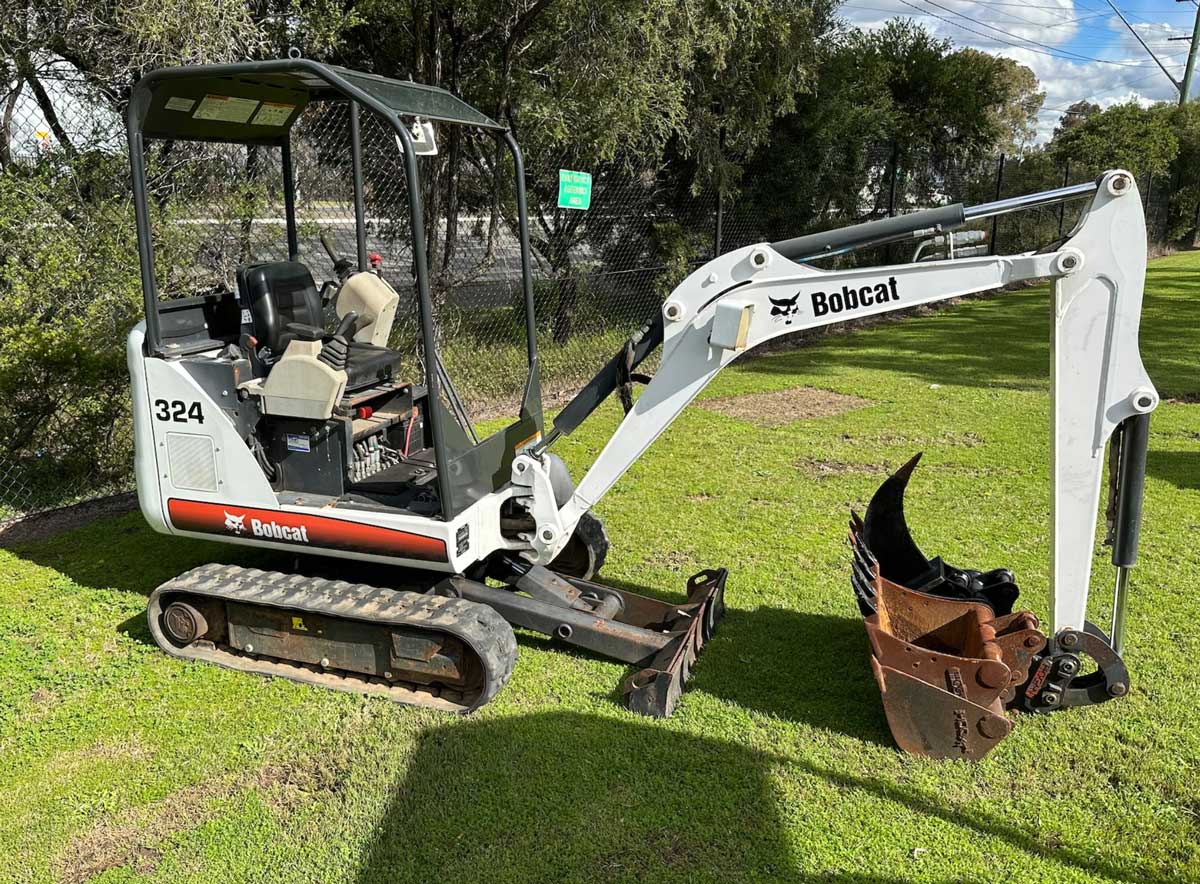 excavator hire in sydney 1200